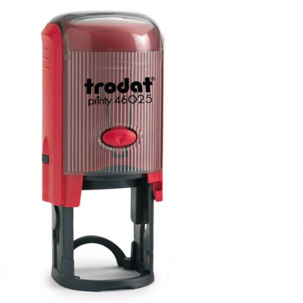 Αυτόματη σφραγίδα Trodat 46025 κειμένου στρογγυλή 25mm x 25mm