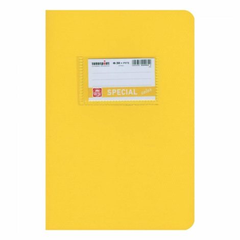Color Τετράδιο Κίτρινο Ριγέ 17×25 50φ.