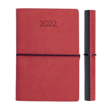 ημερήσιο ημερολόγιο 2022 wiggly κόκκινο