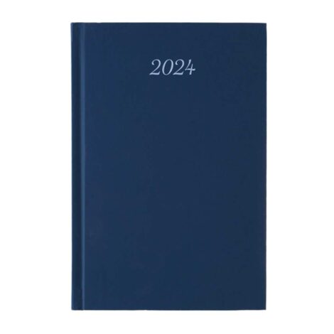 Ημερήσιο ημερολόγιο 2024 Classic Μπλε
