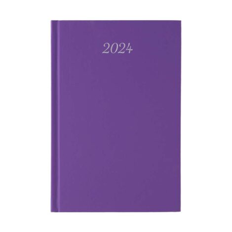 Ημερήσιο ημερολόγιο 2024 Classic Μωβ