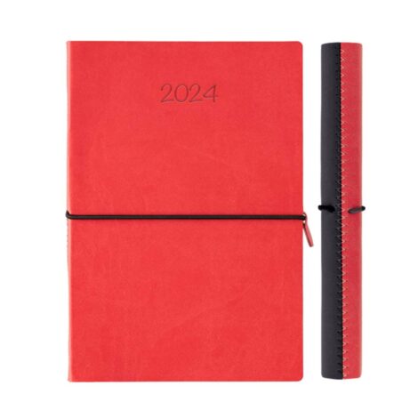 Ημερήσιο ημερολόγιο 2024 Wiggly Κόκκινο