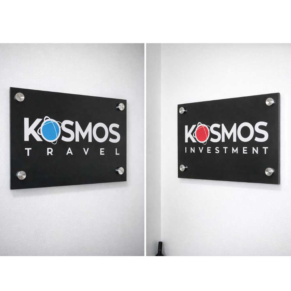 Επιγραφή Plexiglass Μαύρο - Image 2